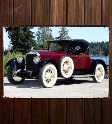 Металлическая табличка Stutz Special Six Roadster